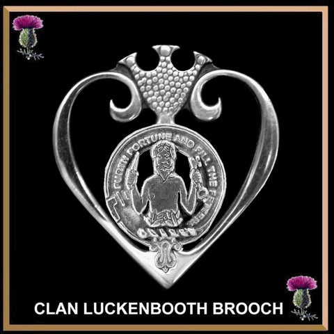 Stewart Athol Clan Crest Luckenbooth Brooch or Pendant