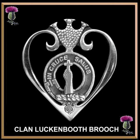 Taylor Clan Crest Luckenbooth Brooch or Pendant