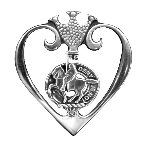 Thompson Clan Crest Luckenbooth Brooch or Pendant