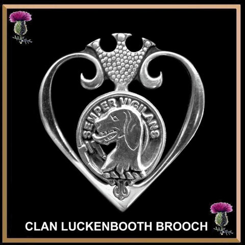Wilson Clan Crest Luckenbooth Brooch or Pendant