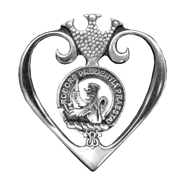 Young Clan Crest Luckenbooth Brooch or Pendant