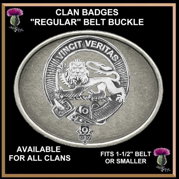 Baxter Clan Crest Regular Buckle