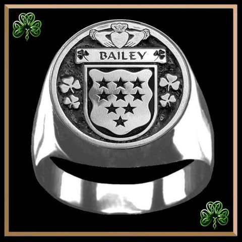 Bailey Irish Coat of Arms Gents Ring IC100