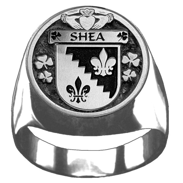 Shea Irish Coat of Arms Gents Ring IC100