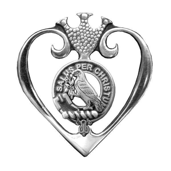 Abernethy Clan Crest Luckenbooth Brooch or Pendant