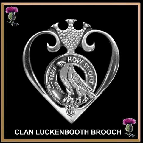 Akins Clan Crest Luckenbooth Brooch or Pendant