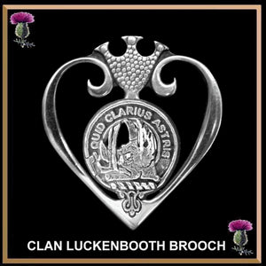 Baillie Clan Crest Luckenbooth Brooch or Pendant