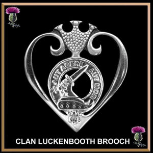 Barclay Clan Crest Luckenbooth Brooch or Pendant