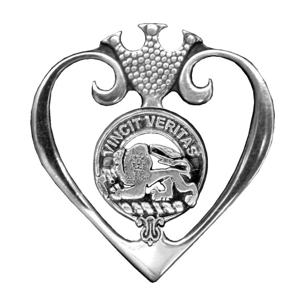Baxter Clan Crest Luckenbooth Brooch or Pendant
