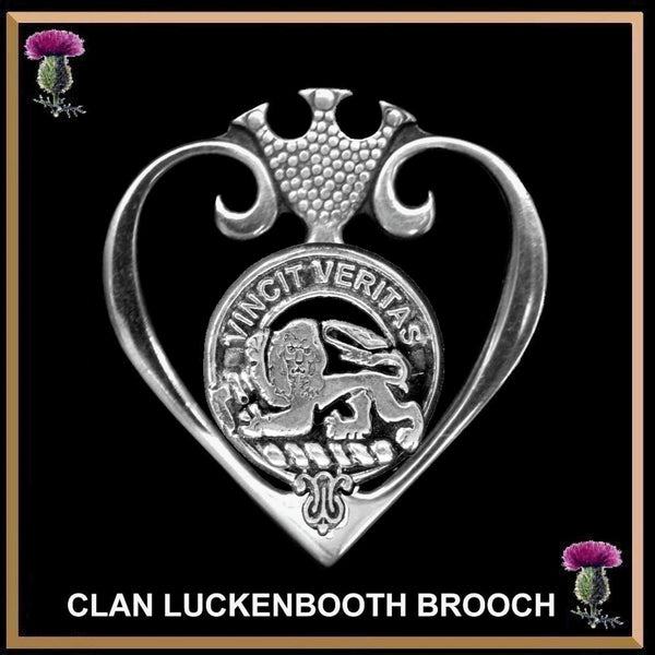Baxter Clan Crest Luckenbooth Brooch or Pendant