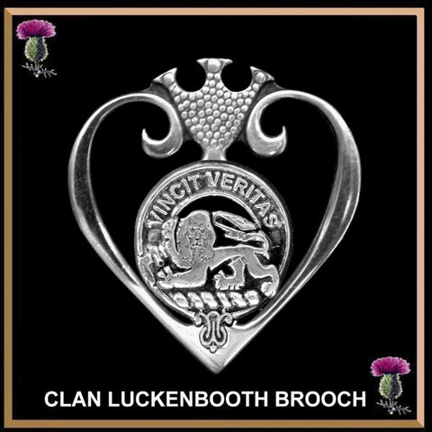 Baxter Clan Crest Luckenbooth Brooch or Pendant