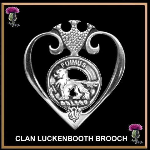 Bruce Clan Crest Luckenbooth Brooch or Pendant