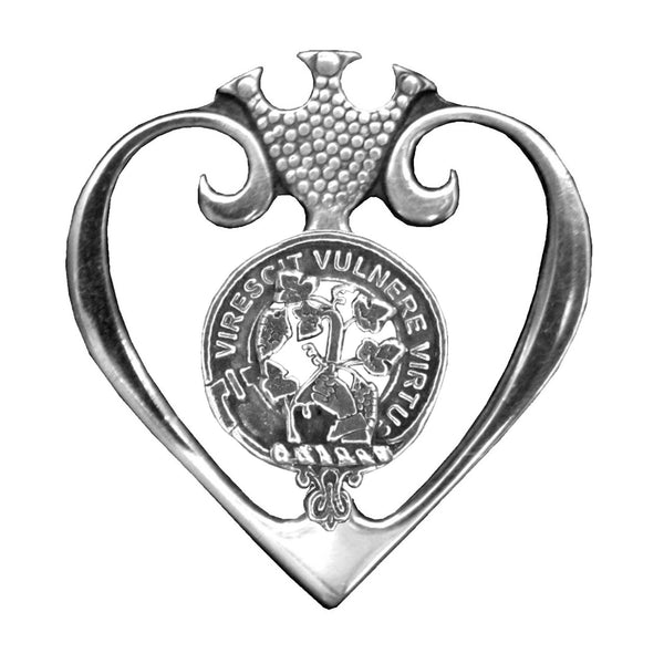 Burnett Clan Crest Luckenbooth Brooch or Pendant
