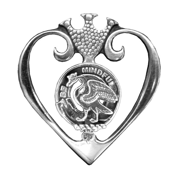 Campbell Calder Clan Crest Luckenbooth Brooch or Pendant