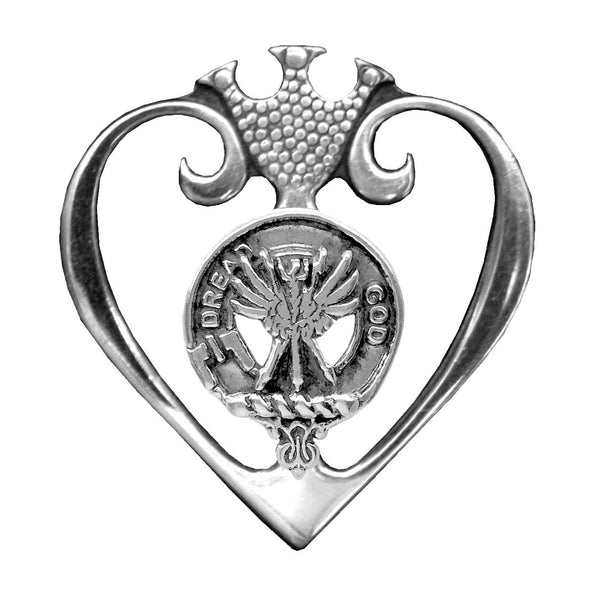 Carnegie Clan Crest Luckenbooth Brooch or Pendant