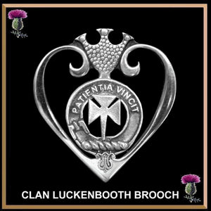 Cheyne Clan Crest Luckenbooth Brooch or Pendant
