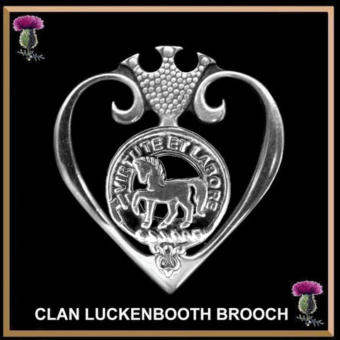 Cochrane Clan Crest Luckenbooth Brooch or Pendant