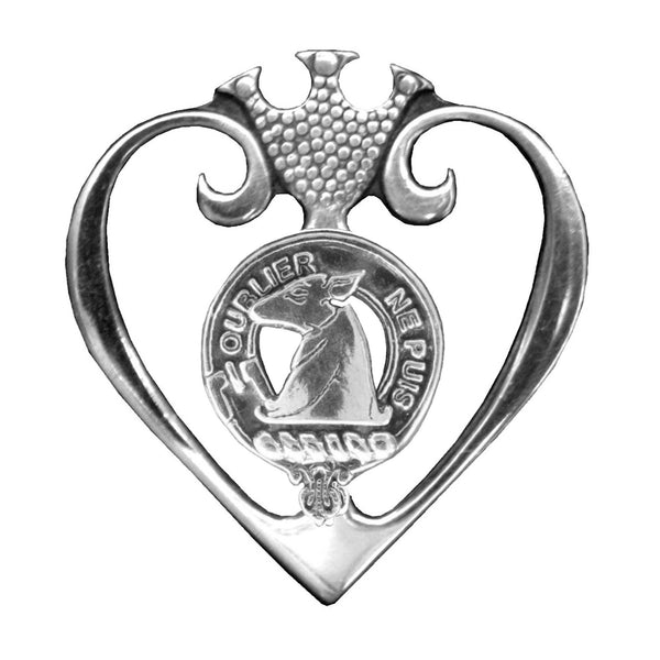 Colville Clan Crest Luckenbooth Brooch or Pendant