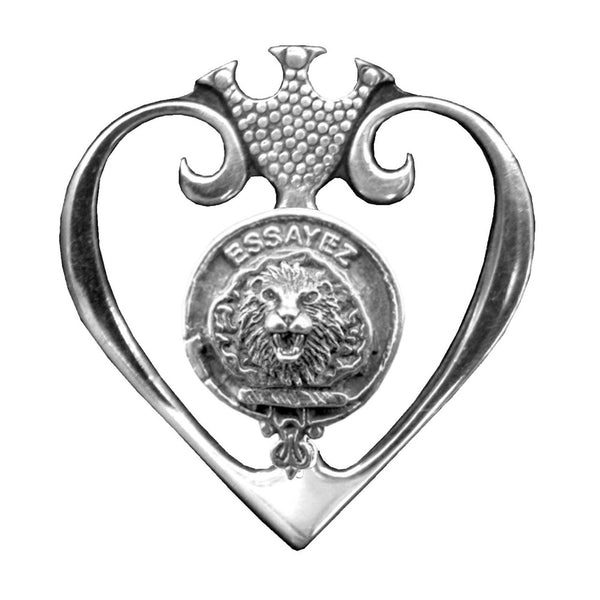 Dundas Clan Crest Luckenbooth Brooch or Pendant
