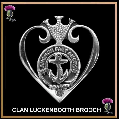 Gray Clan Crest Luckenbooth Brooch or Pendant