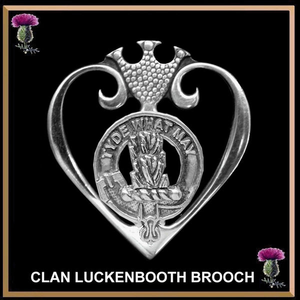 Haig Clan Crest Luckenbooth Brooch or Pendant