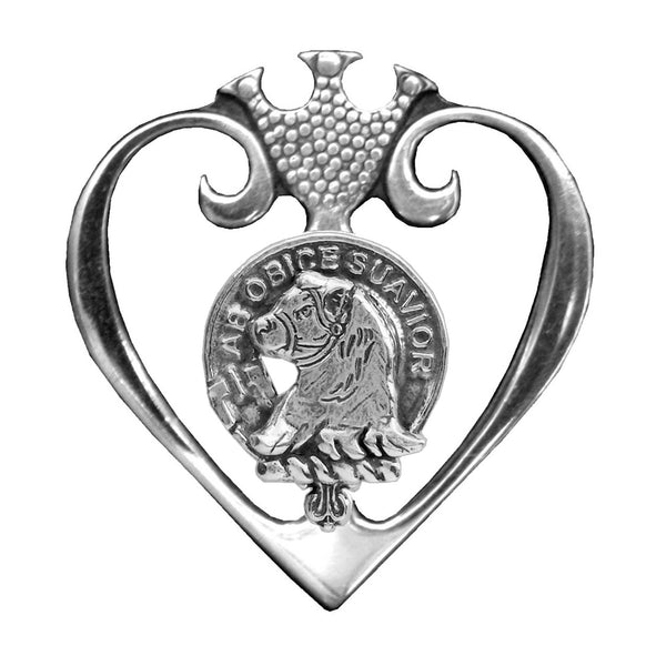 Galbraith Clan Crest Luckenbooth Brooch or Pendant