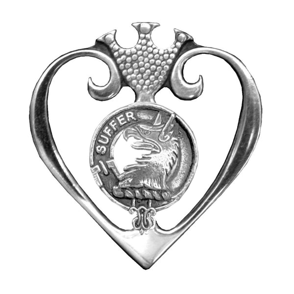Haldane Clan Crest Luckenbooth Brooch or Pendant
