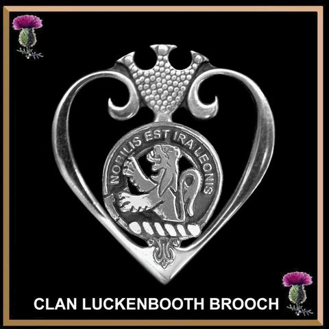 Inglis Clan Crest Luckenbooth Brooch or Pendant