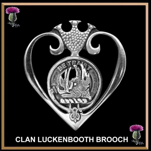 Innes Clan Crest Luckenbooth Brooch or Pendant