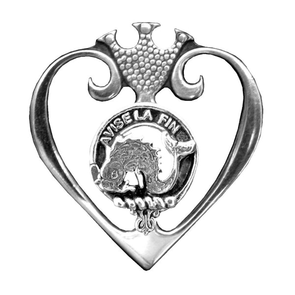 Kennedy Clan Crest Luckenbooth Brooch or Pendant