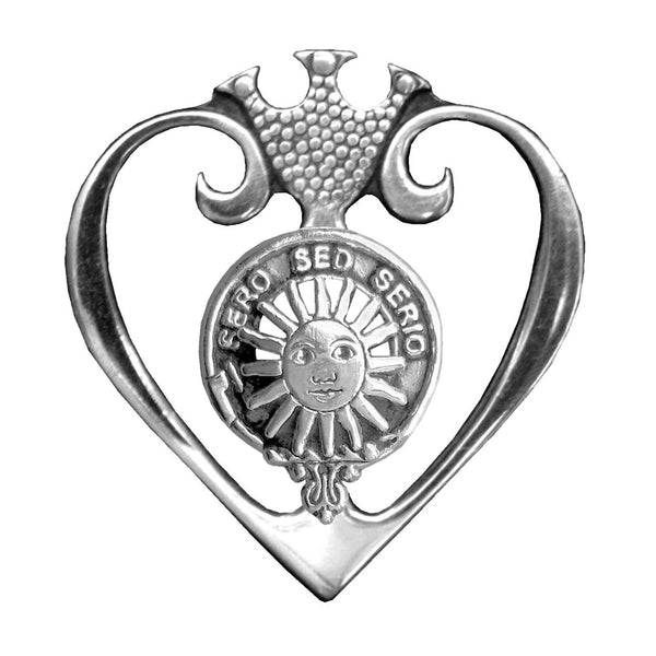 Kerr Clan Crest Luckenbooth Brooch or Pendant