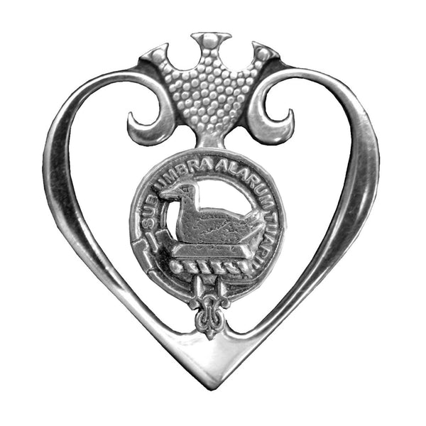 Lauder Clan Crest Luckenbooth Brooch or Pendant