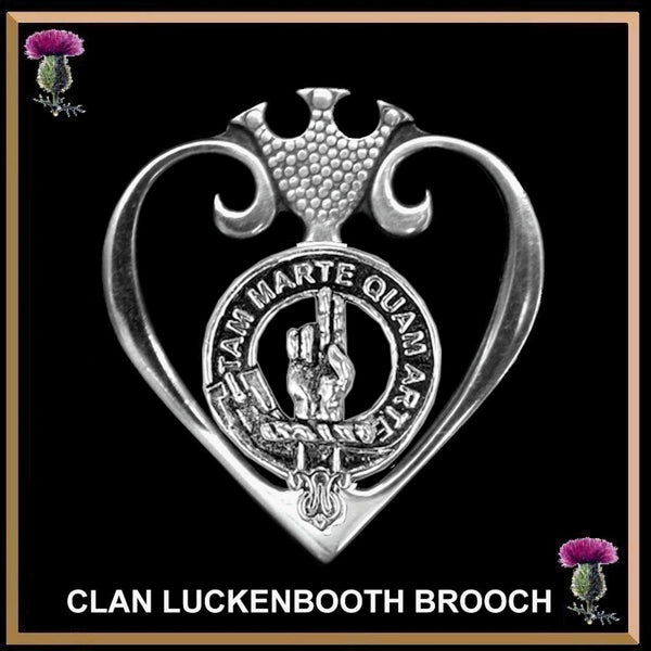 Logie Clan Crest Luckenbooth Brooch or Pendant