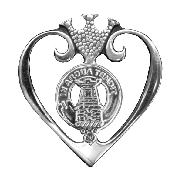 MacCallum Clan Crest Luckenbooth Brooch or Pendant