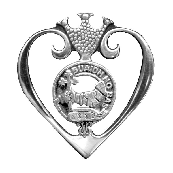 MacDougall Clan Crest Luckenbooth Brooch or Pendant