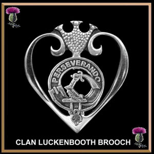 MacKellar Clan Crest Luckenbooth Brooch or Pendant