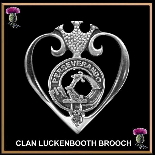 MacKellar Clan Crest Luckenbooth Brooch or Pendant