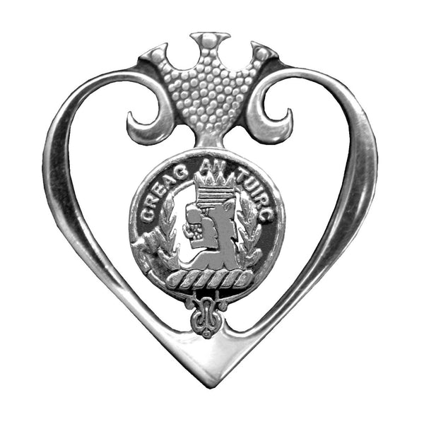 MacLaren Clan Crest Luckenbooth Brooch or Pendant