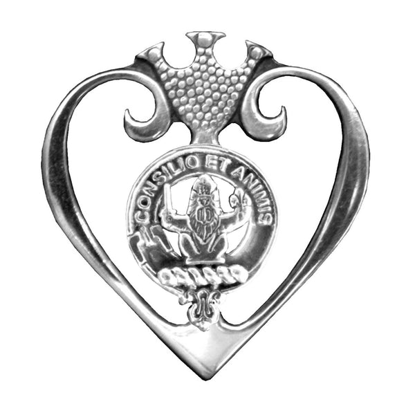 Maitland Clan Crest Luckenbooth Brooch or Pendant
