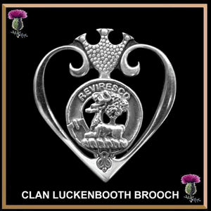 Maxwell Clan Crest Luckenbooth Brooch or Pendant