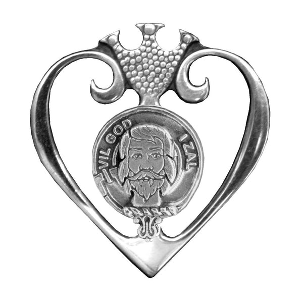 Menzies Clan Crest Luckenbooth Brooch or Pendant