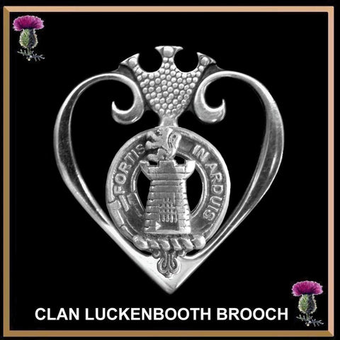 Middleton Clan Crest Luckenbooth Brooch or Pendant