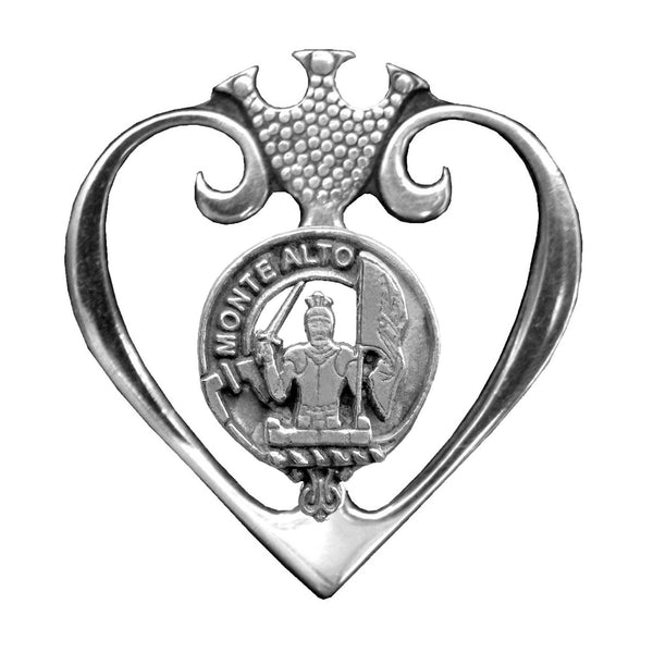 Mowat Clan Crest Luckenbooth Brooch or Pendant