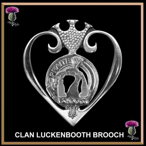 Murray Tullibardine Clan Crest Luckenbooth Brooch or Pendant