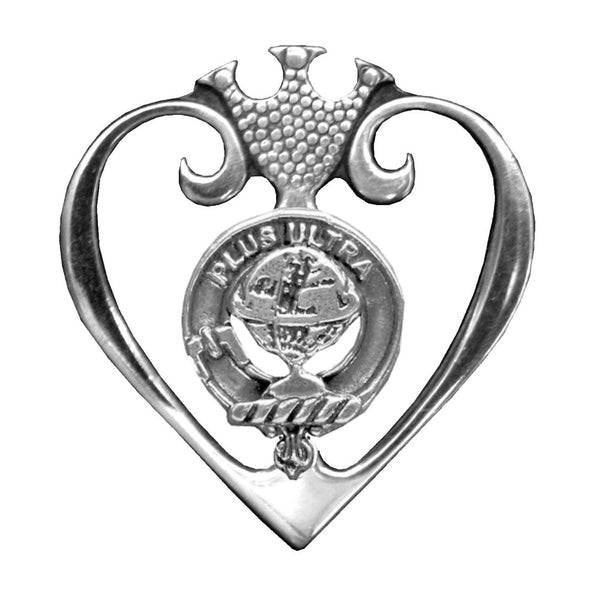 Nairn Clan Crest Luckenbooth Brooch or Pendant