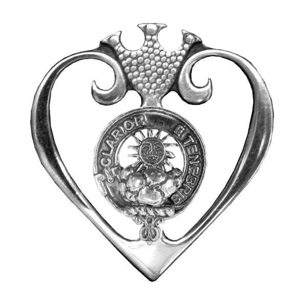 Purvis Clan Crest Luckenbooth Brooch or Pendant