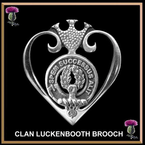 Ross Clan Crest Luckenbooth Brooch or Pendant