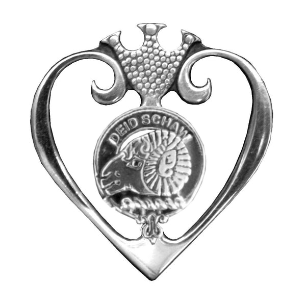 Ruthven Clan Crest Luckenbooth Brooch or Pendant