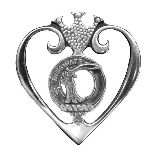 Scrymgeour Clan Crest Luckenbooth Brooch or Pendant