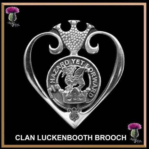Seton Clan Crest Luckenbooth Brooch or Pendant
